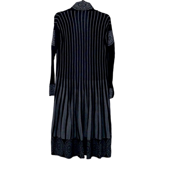 Open Front Longline Cardigan Sweater - Picture 2 of 7